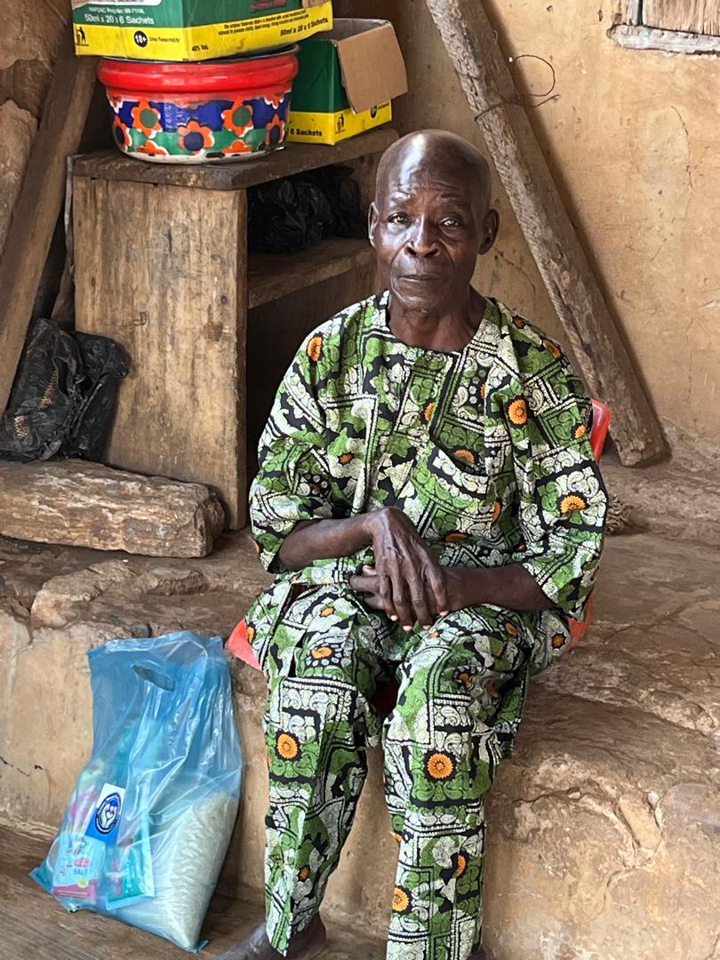 An elder supported by HNCF